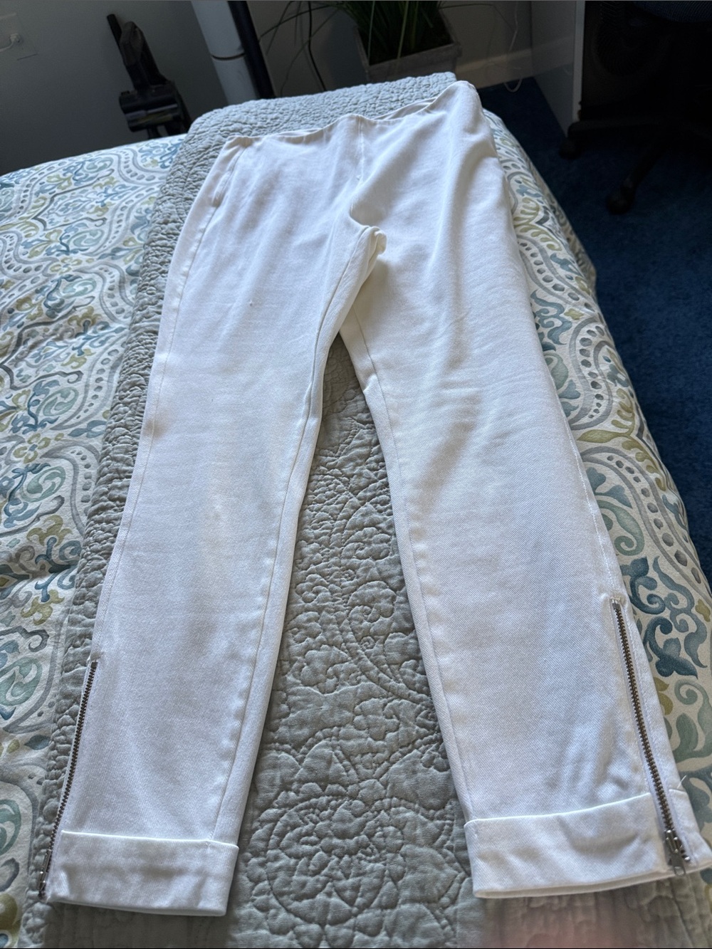 Lysse White Slim Stretch Jeggings